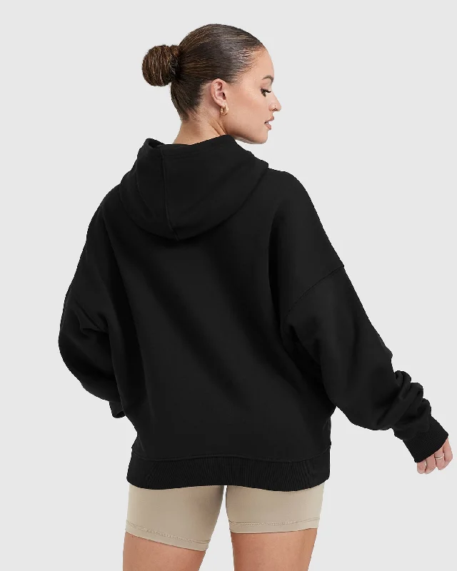 All Day Est 2020 Oversized Hoodie | Black