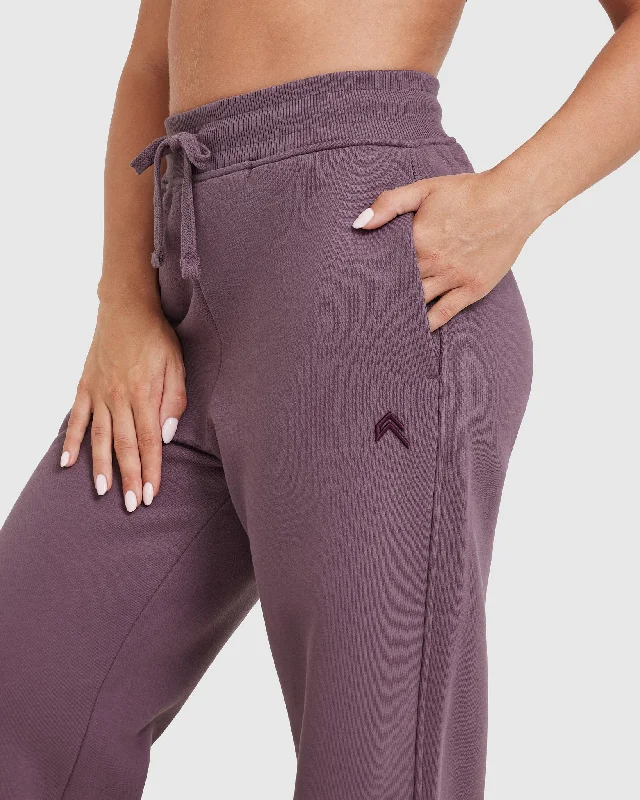 All Day Straight Leg Jogger | Vintage Purple