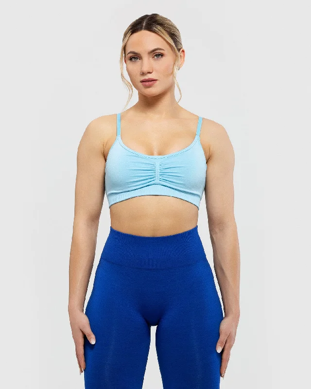 Define Scrunch Seamless Bralette | Glacier