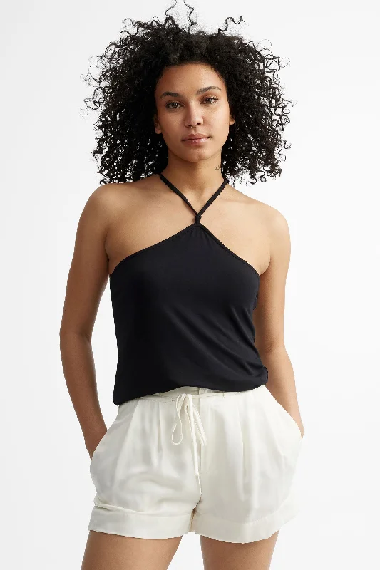 Camisole halter en bambou - Femme