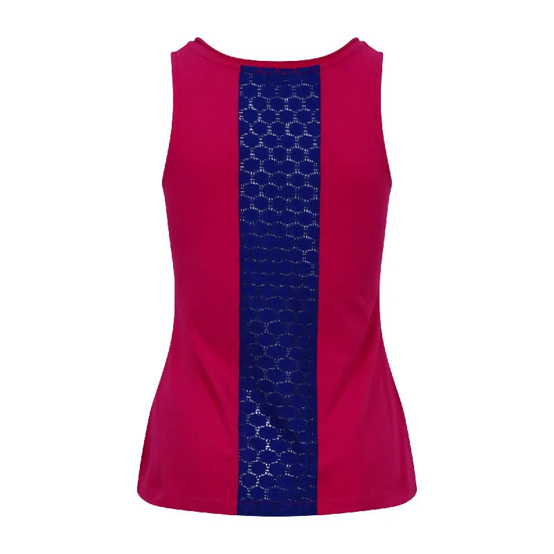 Contrast Chic Tank Magenta