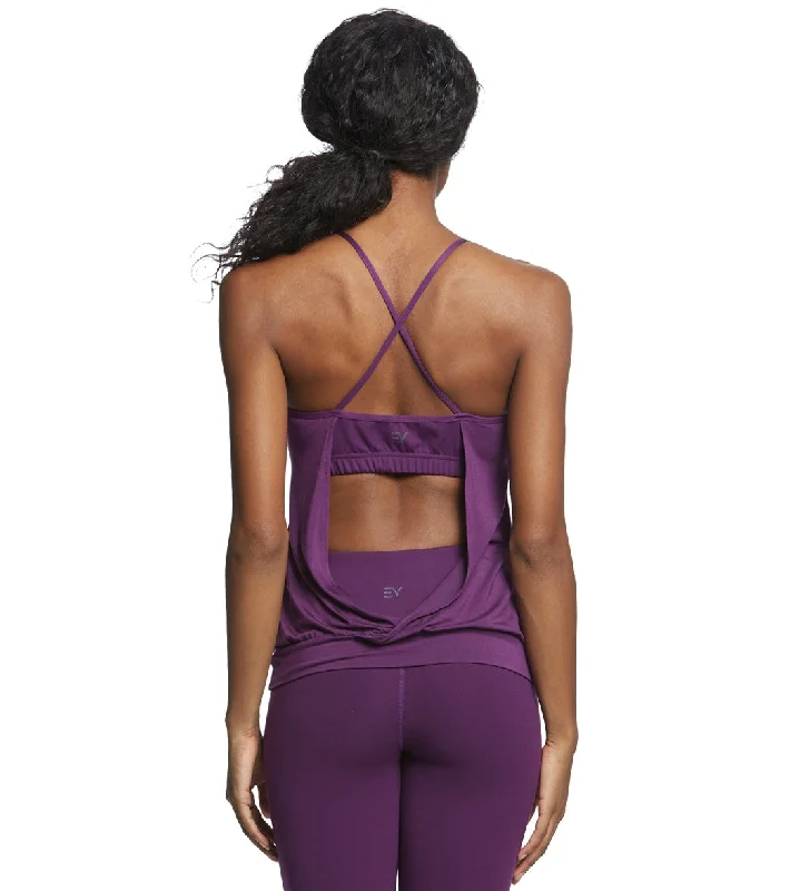 Everyday Yoga Fit + Flow Support Tank Purple