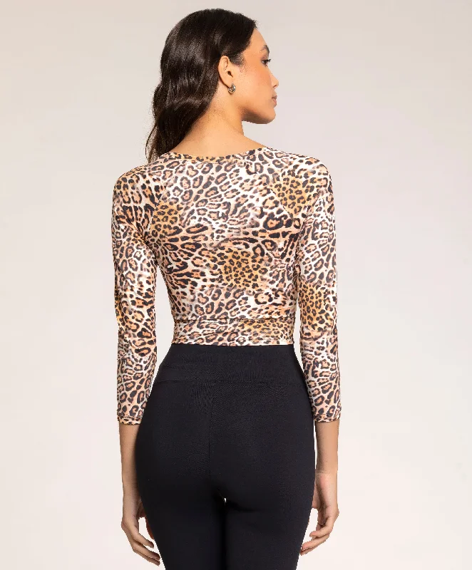 Leopard Long Sleeve RioSoft™ Top