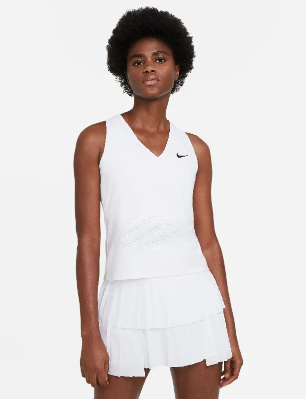 NikeCourt Victory Tennis Tank - White/Black