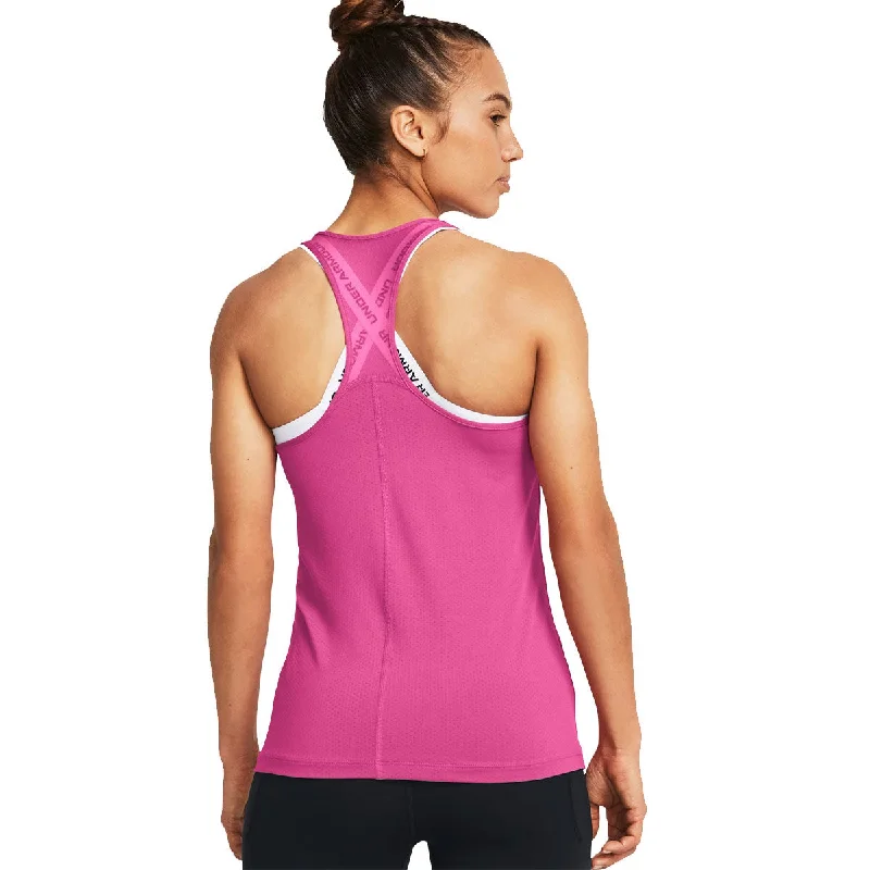 Under Armour Heatgear Armour Racer Tank Top - Womens - Astro Pink/Black