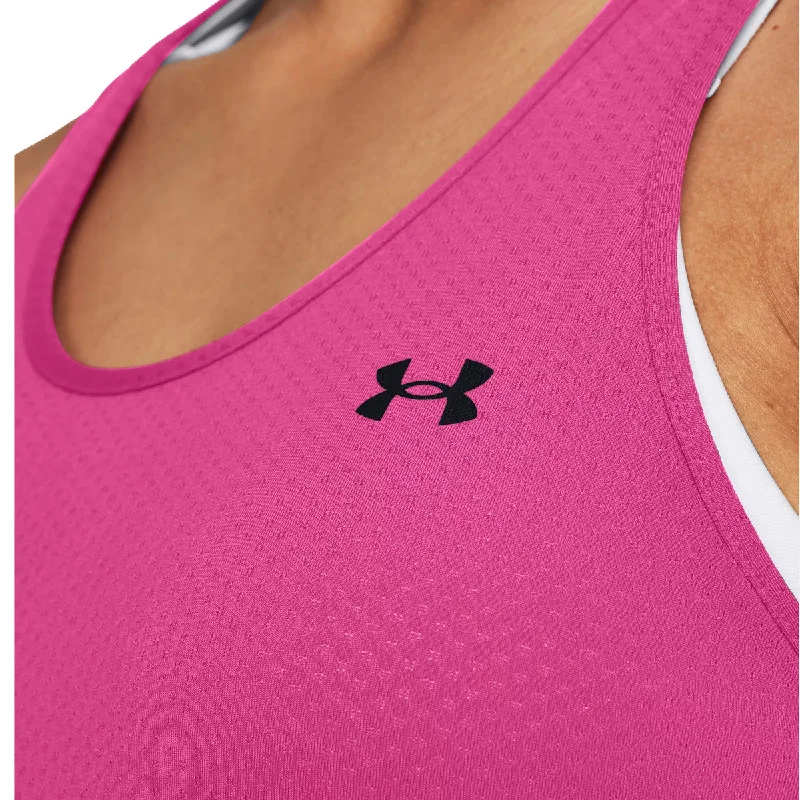 Under Armour Heatgear Armour Racer Tank Top - Womens - Astro Pink/Black