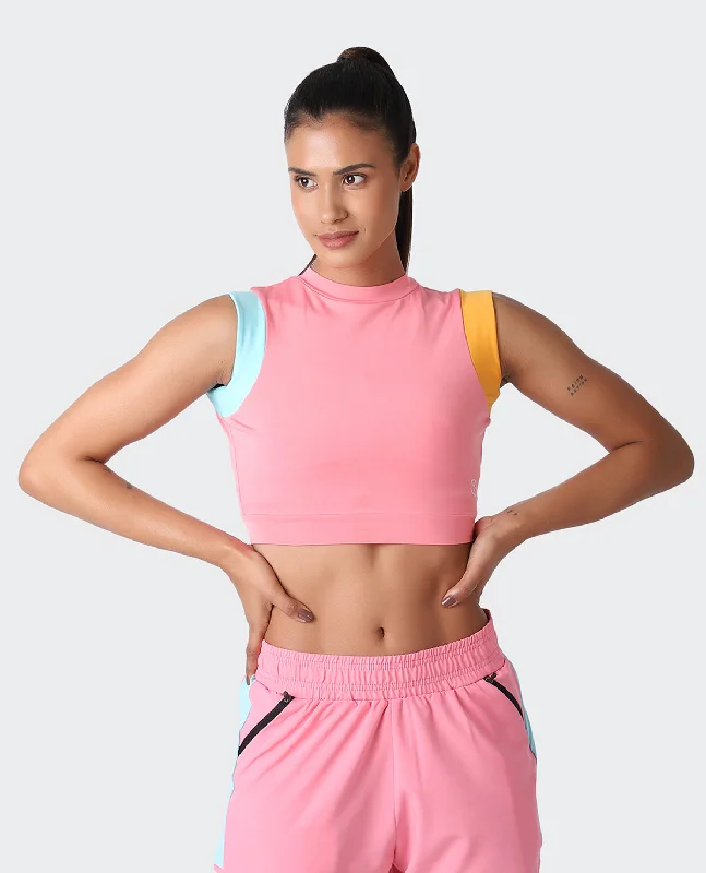 Vista Pink Crop Top