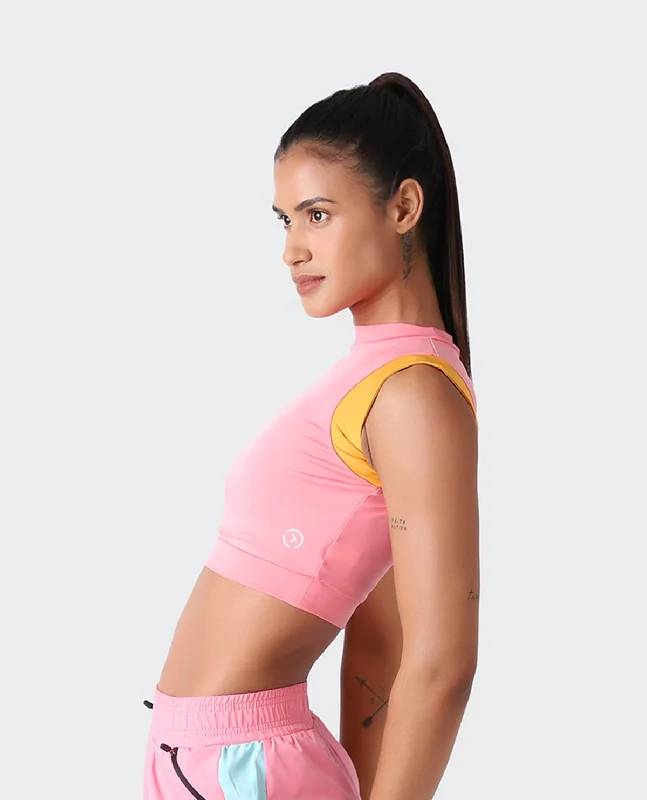 Vista Pink Crop Top