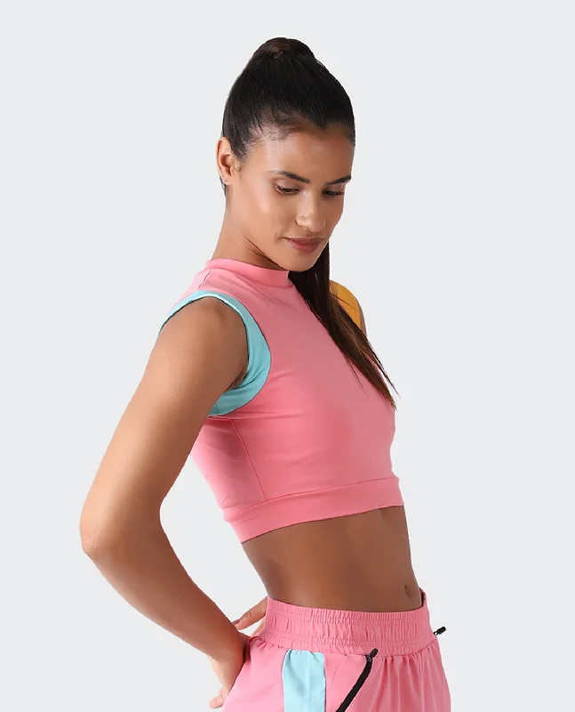 Vista Pink Crop Top