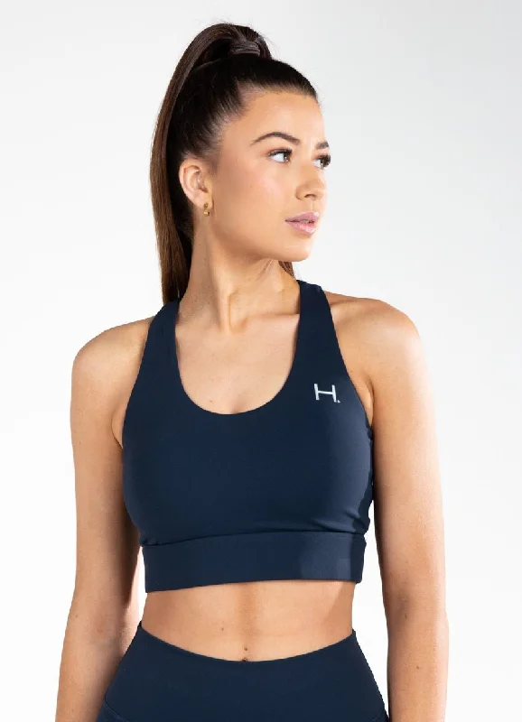 Ascent Sports Bra - Navy