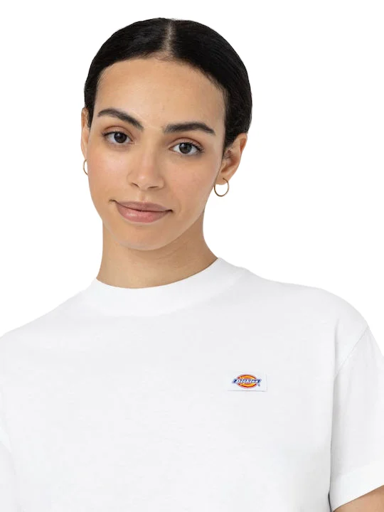 Dickies maglietta manica corta da donna Oakport DK0A4Y8LWHX bianco