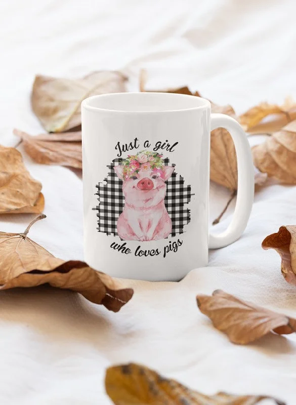 Just A Girl Who Loves Pigs Mug