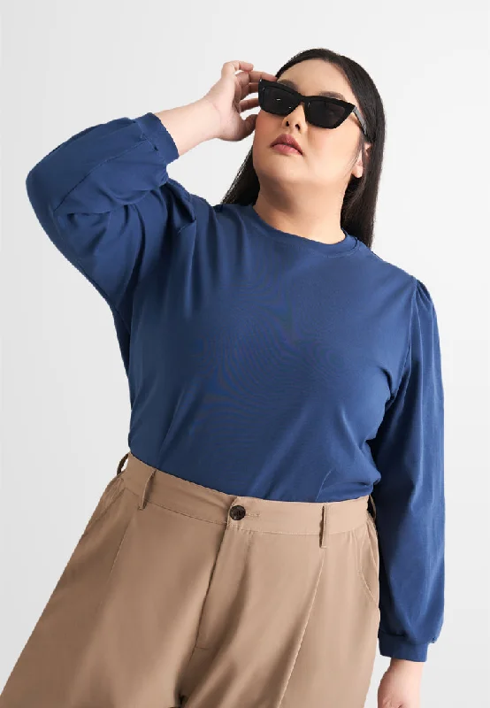 Paige CLASSIC FINE Long Puff Sleeve Tshirt