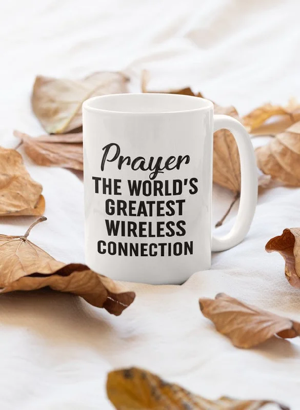 Prayer The World's Greatest Wireless Connection Mug