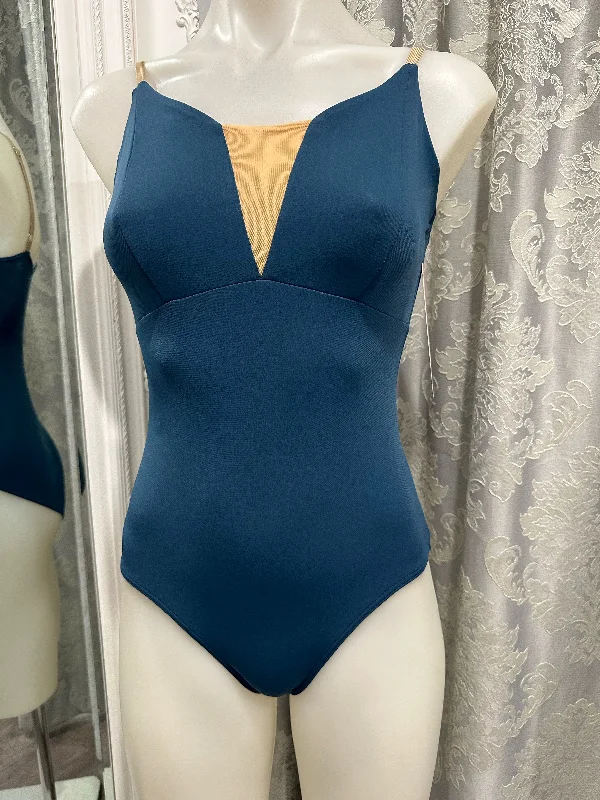 Grishko Charlotte DA1930 LEOTARD Laguna color exclusive to Ballet Emporium