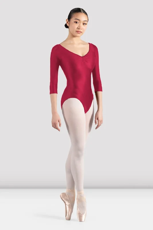 Ladies Mirella Glow 3/4 Sleeve Leotard