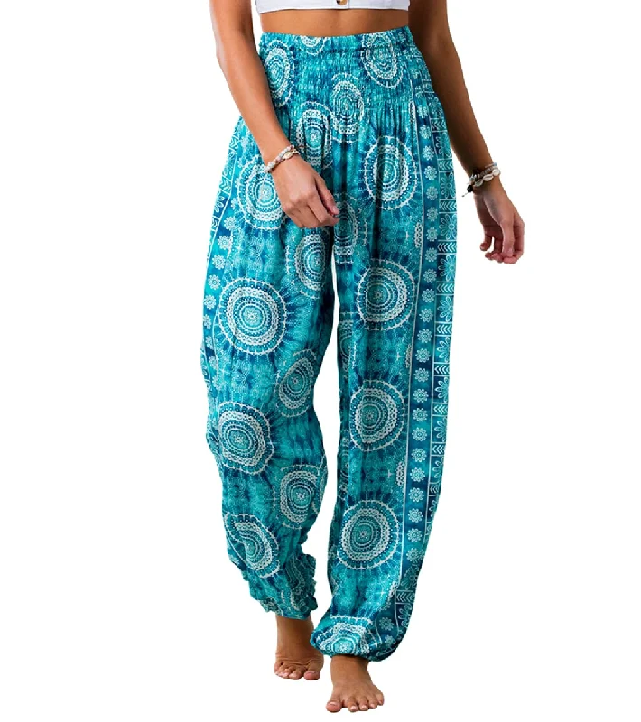 Lotus and Luna Bimini Harem Pant Ocean