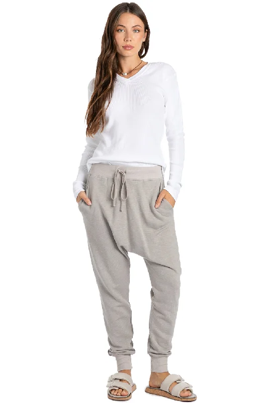 Trifecta French Terry Drawstring Harem Sweatpant