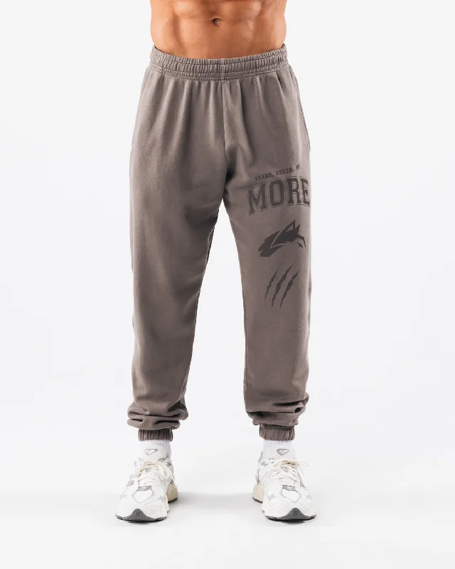 Earth Dye Graphic Jogger - Ash