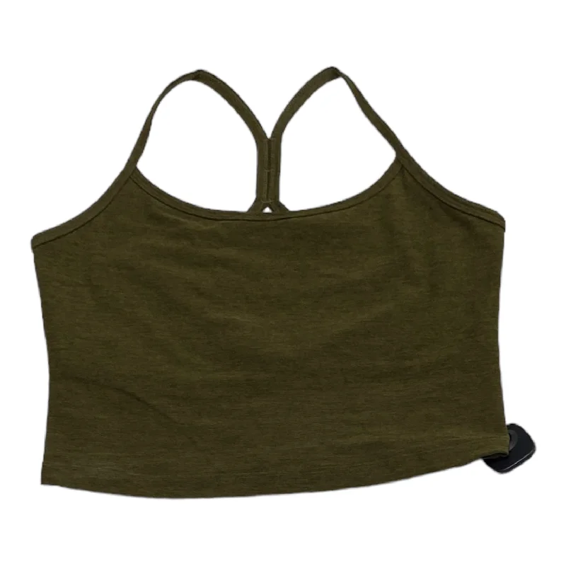 Athletic Tank Top By Beyond Yoga In Green, Size: L