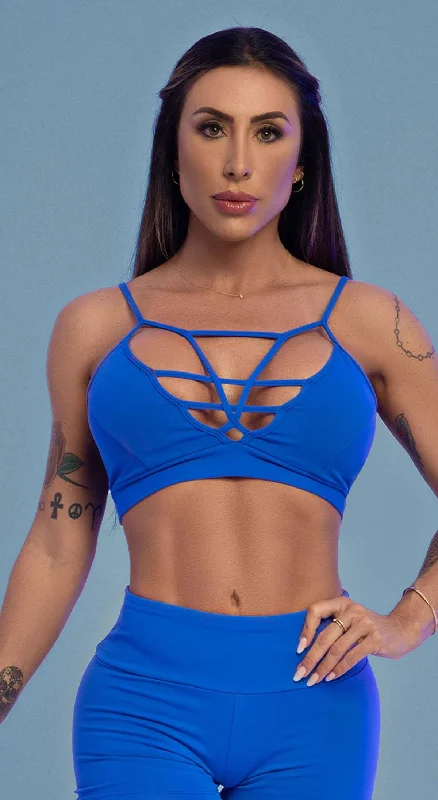 Comfort Sports Bra - Royal Blue