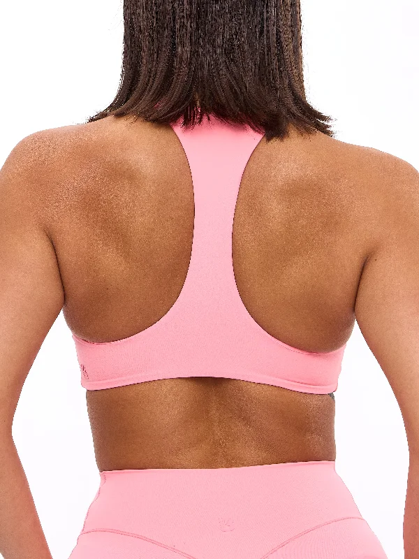 Curve Sports Bra - Guava