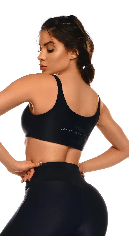 Elevated Sports Bra - Black