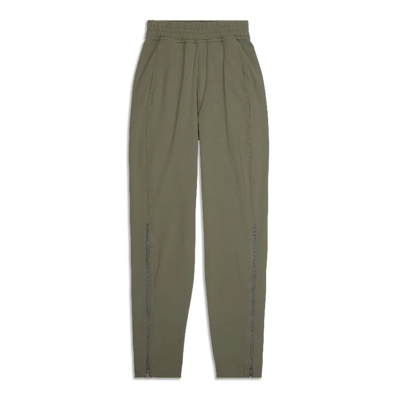 High-Rise Zip-Leg Track Pants - Resale