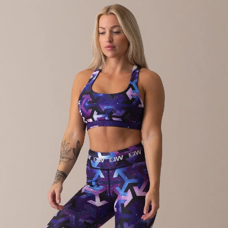 ICIW Maze Sports Bra - Purple