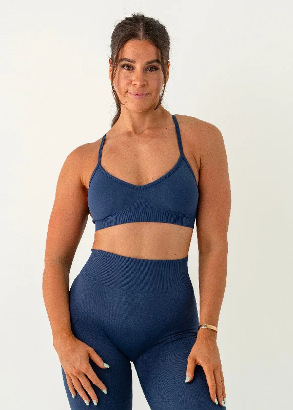 SIGNATURE BRA - DEEP BLUE