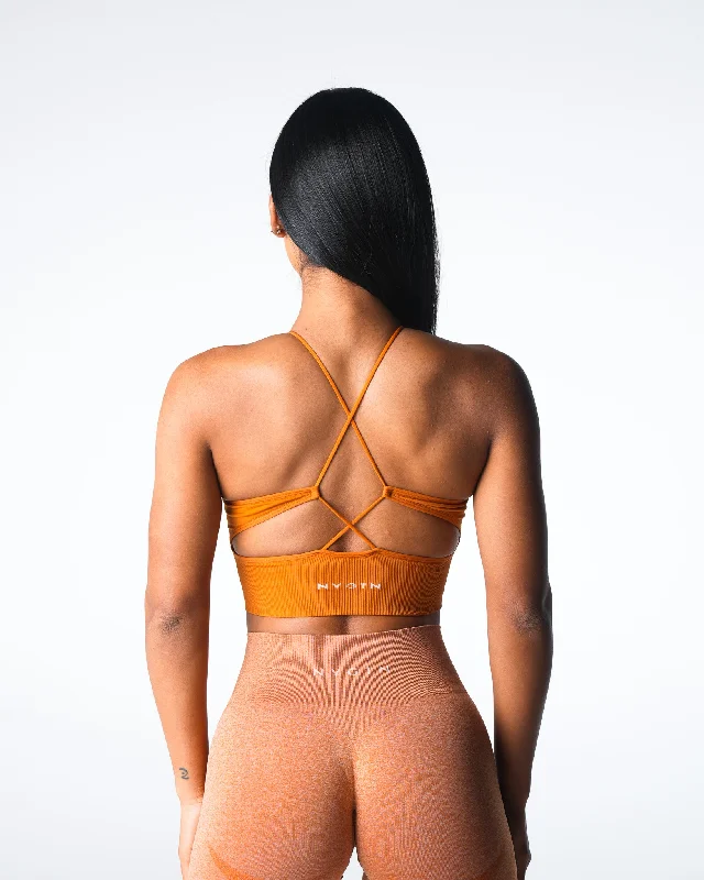 Terracotta Embrace Seamless Bra