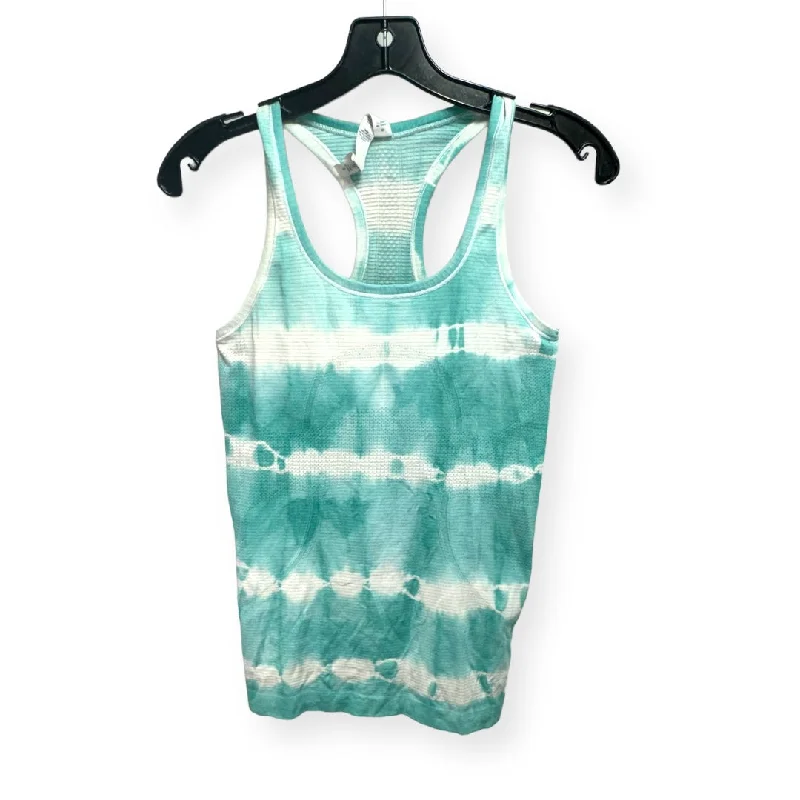 Tie Dye Print Athletic Tank Top Lululemon, Size 4