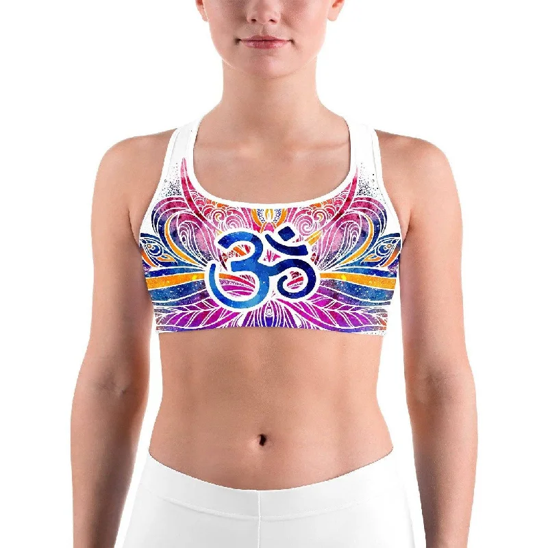 Watercolor OM Sports bra