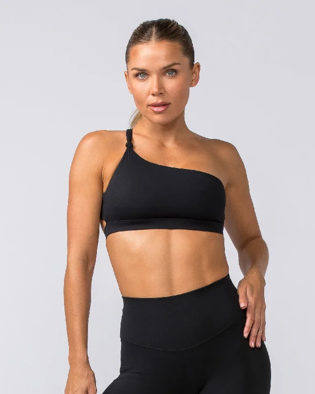 Wave Bralette - Black